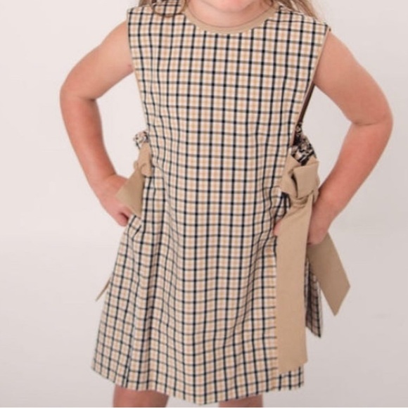 Lulu Bebe plaid bow dress - Picture 2 of 2